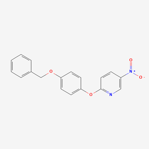 5-nitro-2-(4-phenylmethoxyphenoxy)pyridine (CAS: 219766-77-5) - Related Chemical Product
