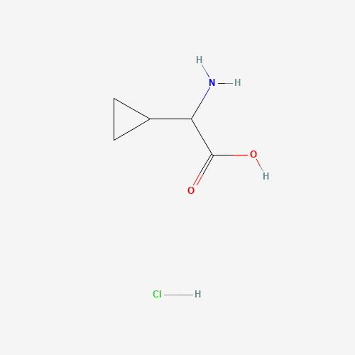 2-amino-2-cyclopropylacetic acid;hydrochloride (CAS: 1219429-81-8) - Related Chemical Product