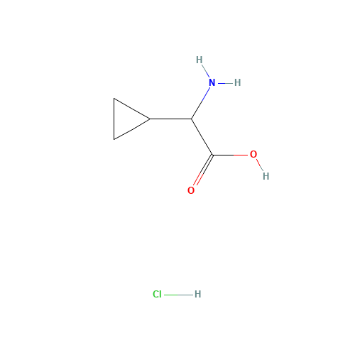 2-amino-2-cyclopropylacetic acid;hydrochloride (CAS: 1219429-81-8) - Related Chemical Product