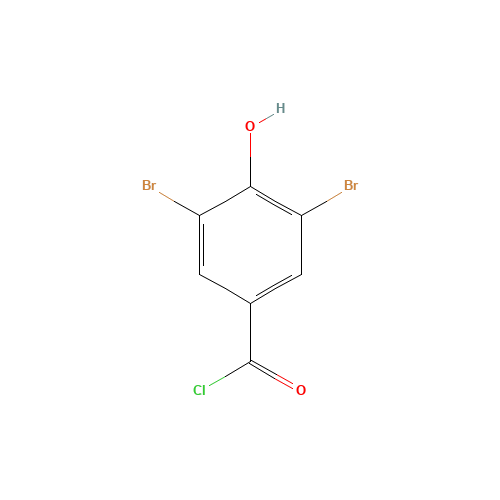 3,5-dibromo-4-hydroxybenzoyl chloride (CAS: 77823-55-3) - Related Chemical Product
