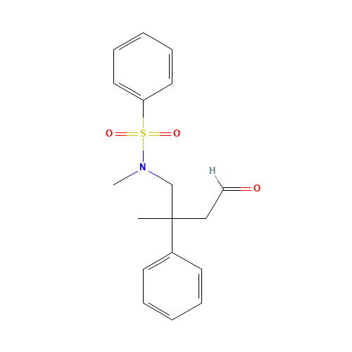 N-methyl-N-(2-methyl-4-oxo-2-phenylbutyl)benzenesulfonamide (CAS: 209350-34-5) - Related Chemical Product