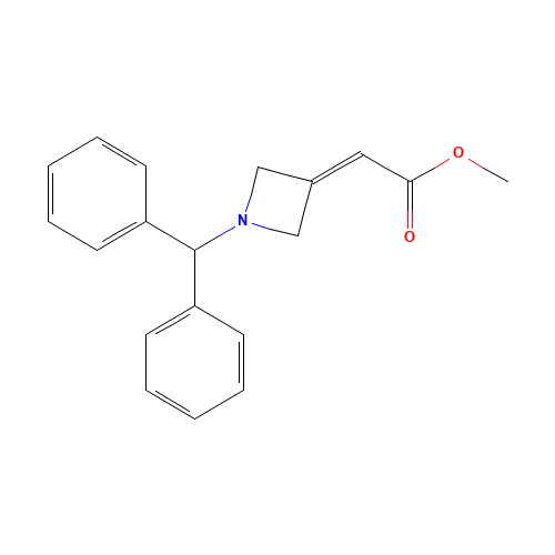 methyl 2-(1-benzhydrylazetidin-3-ylidene)acetate (CAS: 61890-01-5) - Related Chemical Product