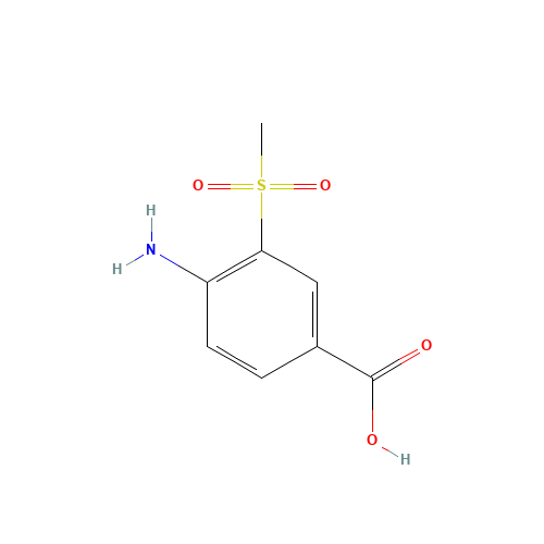 4-amino-3-methylsulfonylbenzoic acid (CAS: 34263-58-6) - Related Chemical Product