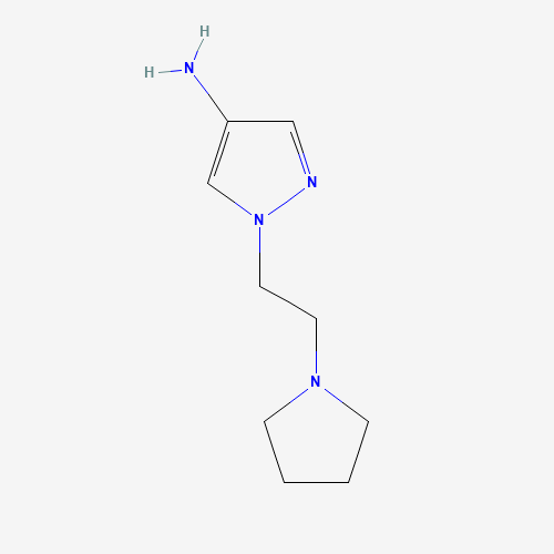 1-(2-pyrrolidin-1-ylethyl)pyrazol-4-amine (CAS: 1251062-56-2) - Related Chemical Product