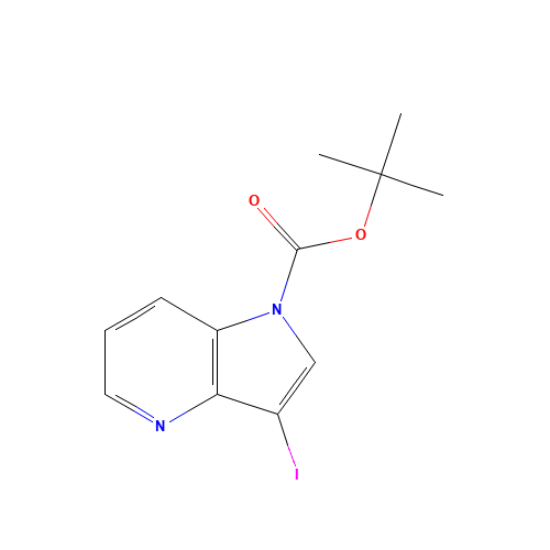 tert-butyl 3-iodopyrrolo[3,2-b]pyridine-1-carboxylate (CAS: 1316228-21-3) - Related Chemical Product