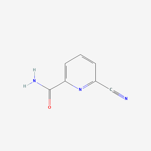 6-cyanopyridine-2-carboxamide (CAS: 52368-18-0) - Chemical Structure and Molecular Formula 