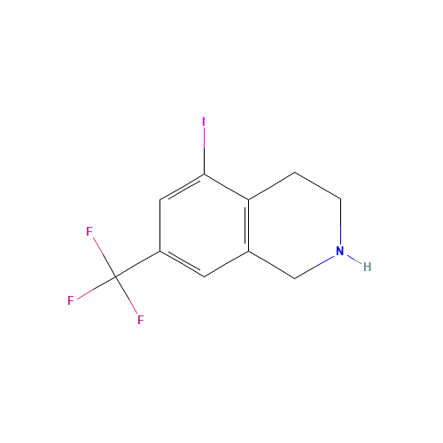 5-iodo-7-(trifluoromethyl)-1,2,3,4-tetrahydroisoquinoline (CAS: 1187884-11-2) - Related Chemical Product