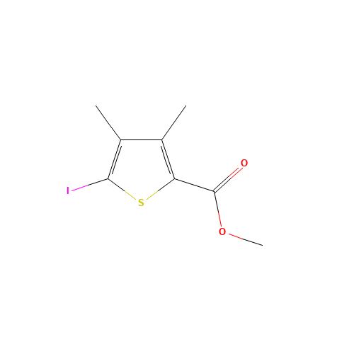 methyl 5-iodo-3,4-dimethylthiophene-2-carboxylate (CAS: 1374134-43-6) - Related Chemical Product