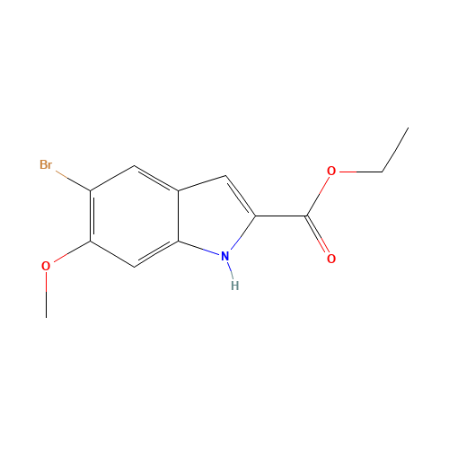 ethyl 5-bromo-6-methoxy-1H-indole-2-carboxylate (CAS: 146432-99-7) - Related Chemical Product