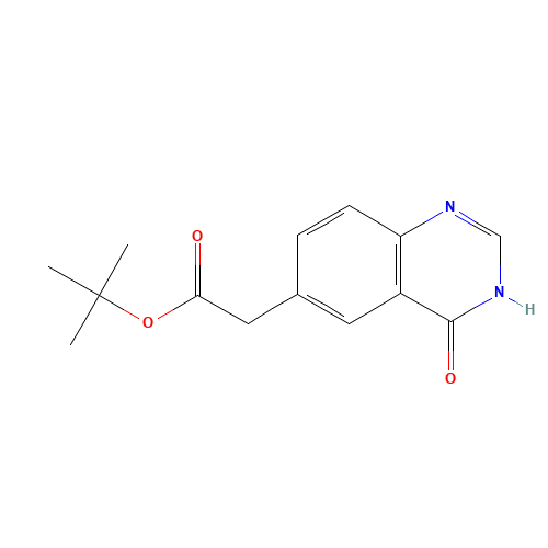 tert-butyl 2-(4-oxo-1H-quinazolin-6-yl)acetate (CAS: 1002309-60-5) - Related Chemical Product