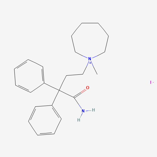 4-(1-methylazepan-1-ium-1-yl)-2,2-diphenylbutanamide;iodide (CAS: 15351-05-0) - Related Chemical Product