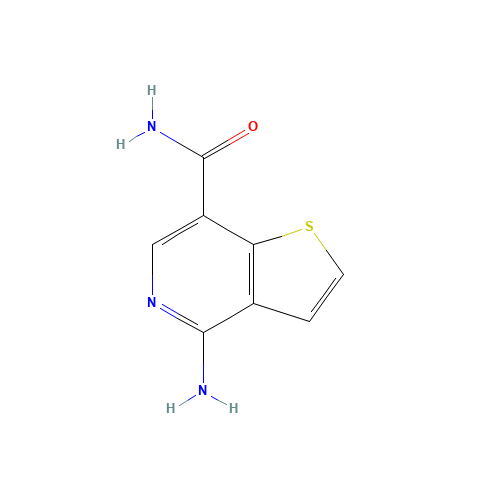 4-aminothieno[3,2-c]pyridine-7-carboxamide (CAS: 55040-50-1) - Related Chemical Product