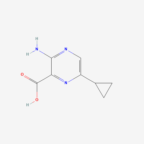 3-amino-6-cyclopropylpyrazine-2-carboxylic acid (CAS: 2060-08-4) - Related Chemical Product