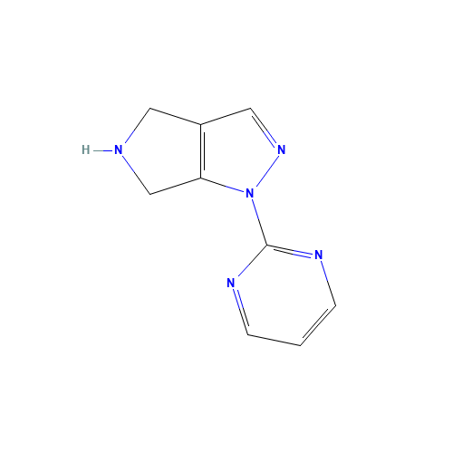 1-pyrimidin-2-yl-5,6-dihydro-4H-pyrrolo[3,4-c]pyrazole (CAS: 1350652-38-8) - Related Chemical Product