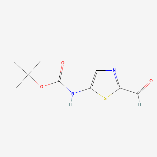 tert-butyl N-(2-formyl-1,3-thiazol-5-yl)carbamate (CAS: 1094070-79-7) - Related Chemical Product