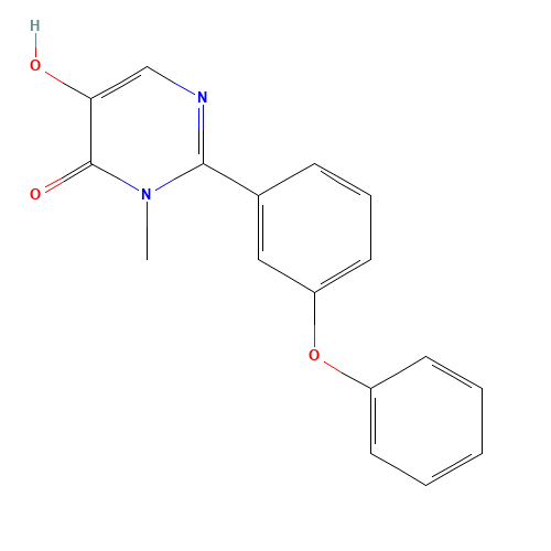 5-hydroxy-3-methyl-2-(3-phenoxyphenyl)pyrimidin-4-one (CAS: 1333240-02-0) - Related Chemical Product