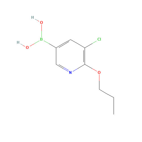 (5-chloro-6-propoxypyridin-3-yl)boronic acid (CAS: 1150114-70-7) - Related Chemical Product