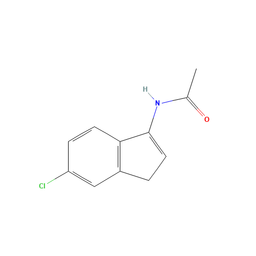 N-(5-chloro-3H-inden-1-yl)acetamide (CAS: 280105-01-3) - Related Chemical Product