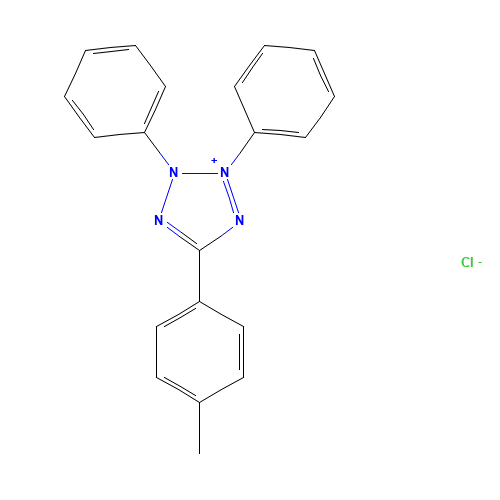 5-(4-methylphenyl)-2,3-diphenyltetrazol-2-ium;chloride (CAS: 16755-66-1) - Related Chemical Product