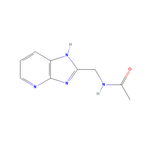 N-(1H-imidazo[4,5-b]pyridin-2-ylmethyl)acetamide (CAS: 914087-63-1) - Chemical Structure and Molecular Formula 