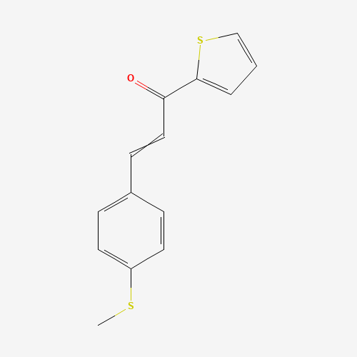 3-(4-methylsulfanylphenyl)-1-thiophen-2-ylprop-2-en-1-one (CAS: 133838-46-7) - Related Chemical Product