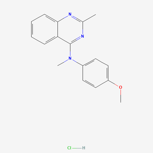 N-(4-methoxyphenyl)-N,2-dimethylquinazolin-4-amine;hydrochloride (CAS: 917369-31-4) - Related Chemical Product