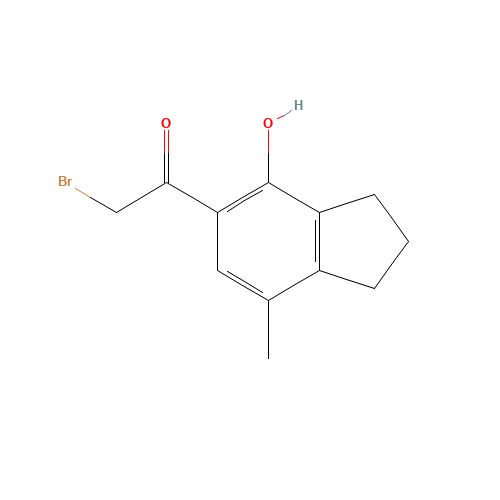 2-bromo-1-(4-hydroxy-7-methyl-2,3-dihydro-1H-inden-5-yl)ethanone (CAS: 1202245-34-8) - Related Chemical Product