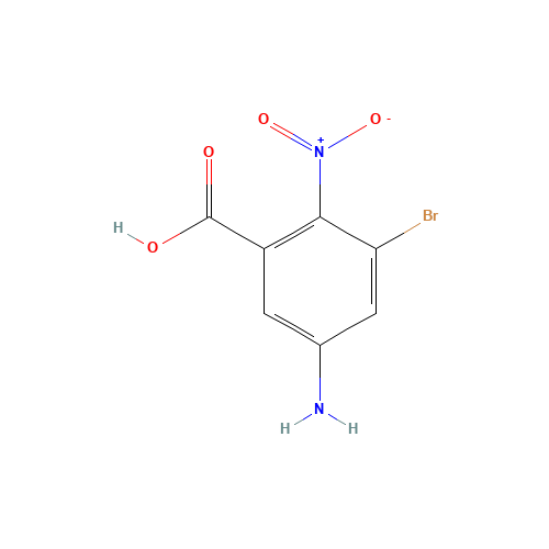 5-amino-3-bromo-2-nitrobenzoic acid (CAS: 60912-51-8) - Related Chemical Product