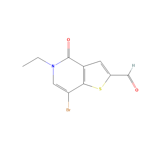 7-bromo-5-ethyl-4-oxothieno[3,2-c]pyridine-2-carbaldehyde (CAS: 1610520-49-4) - Related Chemical Product