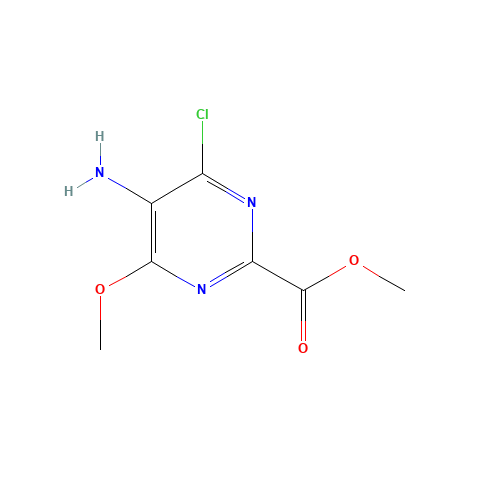 methyl 5-amino-4-chloro-6-methoxypyrimidine-2-carboxylate (CAS: 461658-59-3) - Related Chemical Product