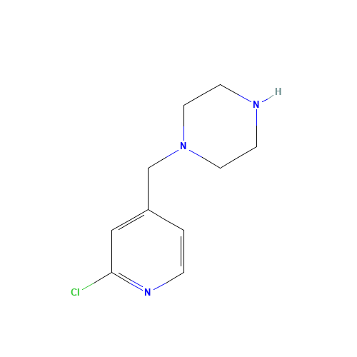 1-[(2-chloropyridin-4-yl)methyl]piperazine (CAS: 1204701-53-0) - Related Chemical Product