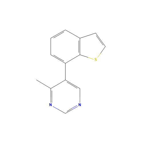 5-(1-benzothiophen-7-yl)-4-methylpyrimidine (CAS: 1428882-24-9) - Related Chemical Product
