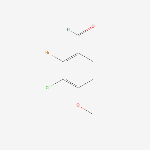 2-bromo-3-chloro-4-methoxybenzaldehyde (CAS: 1170695-74-5) - Related Chemical Product