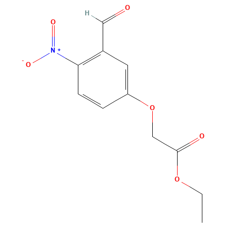 ethyl 2-(3-formyl-4-nitrophenoxy)acetate (CAS: 105728-02-7) - Related Chemical Product