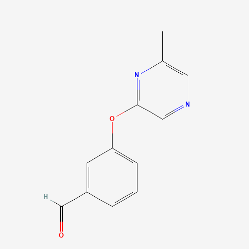 3-(6-methylpyrazin-2-yl)oxybenzaldehyde (CAS: 906352-97-4) - Related Chemical Product