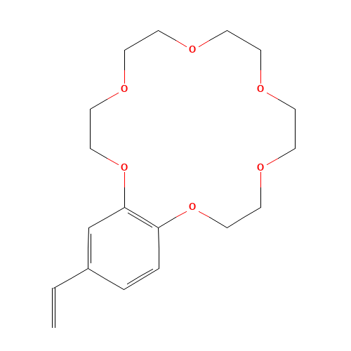 20-ethenyl-2,5,8,11,14,17-hexaoxabicyclo[16.4.0]docosa-1(18),19,21-triene (CAS: 39557-71-6) - Related Chemical Product