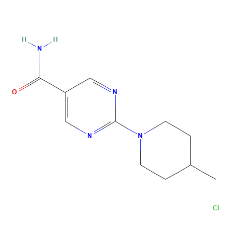 2-[4-(chloromethyl)piperidin-1-yl]pyrimidine-5-carboxamide (CAS: 1116339-77-5) - Related Chemical Product