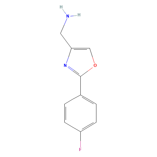[2-(4-fluorophenyl)-1,3-oxazol-4-yl]methanamine (CAS: 885272-89-9) - Related Chemical Product