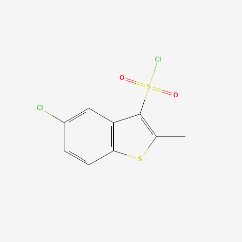 5-chloro-2-methyl-1-benzothiophene-3-sulfonyl chloride (CAS: 220432-04-2) - Related Chemical Product