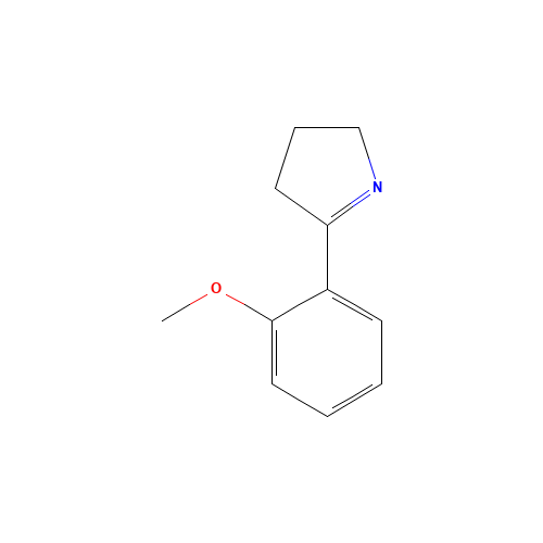 5-(2-methoxyphenyl)-3,4-dihydro-2H-pyrrole (CAS: 98464-65-4) - Related Chemical Product