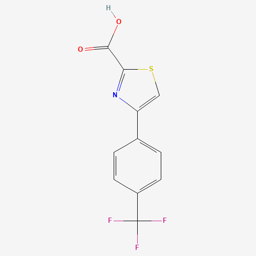 4-[4-(trifluoromethyl)phenyl]-1,3-thiazole-2-carboxylic acid (CAS: 886366-98-9) - Related Chemical Product