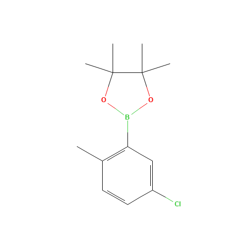 2-(5-chloro-2-methylphenyl)-4,4,5,5-tetramethyl-1,3,2-dioxaborolane (CAS: 1352426-91-5) - Related Chemical Product