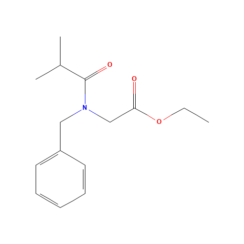 ethyl 2-[benzyl(2-methylpropanoyl)amino]acetate (CAS: 1120354-43-9) - Related Chemical Product