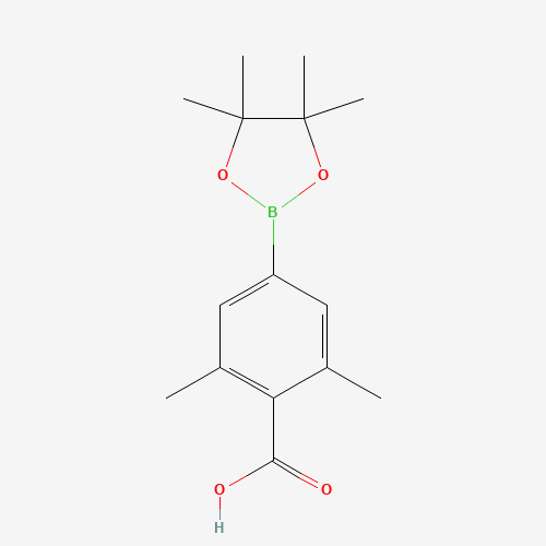 2,6-dimethyl-4-(4,4,5,5-tetramethyl-1,3,2-dioxaborolan-2-yl)benzoic acid (CAS: 890839-23-3) - Related Chemical Product