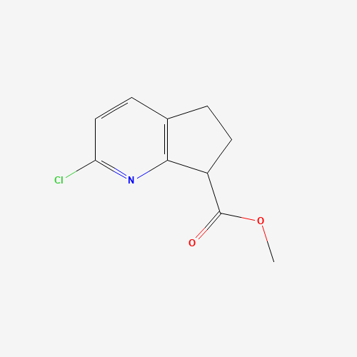 methyl 2-chloro-6,7-dihydro-5H-cyclopenta[b]pyridine-7-carboxylate (CAS: 1190392-51-8) - Related Chemical Product