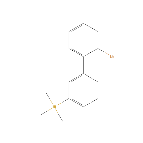 [3-(2-bromophenyl)phenyl]-trimethylsilane (CAS: 187275-75-8) - Related Chemical Product