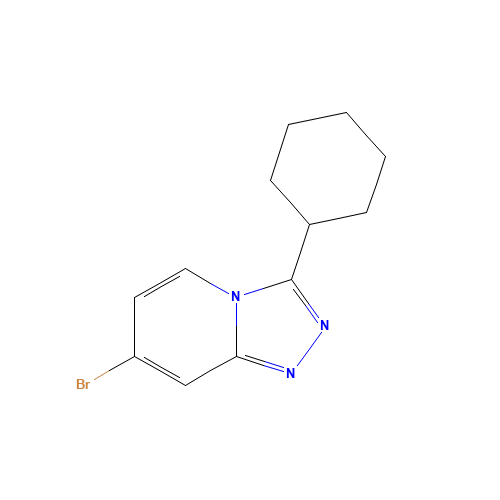 7-bromo-3-cyclohexyl-[1,2,4]triazolo[4,3-a]pyridine (CAS: 1021923-46-5) - Related Chemical Product