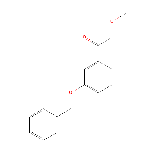 2-methoxy-1-(3-phenylmethoxyphenyl)ethanone (CAS: 131341-34-9) - Related Chemical Product