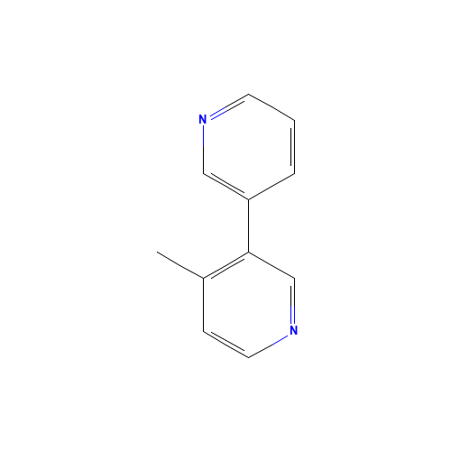 4-methyl-3-pyridin-3-ylpyridine (CAS: 38840-06-1) - Chemical Structure and Molecular Formula 