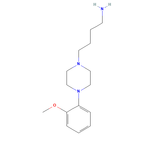 4-[4-(2-methoxyphenyl)piperazin-1-yl]butan-1-amine (CAS: 21103-33-3) - Related Chemical Product